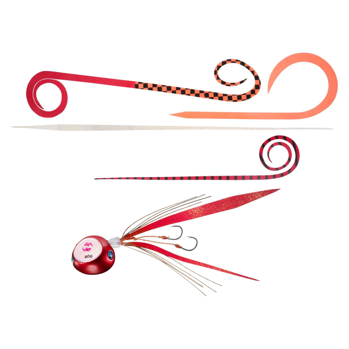 KOHGA BAY RUBBER FREE BETA RUBBER ASSORT PACK - DAIWA