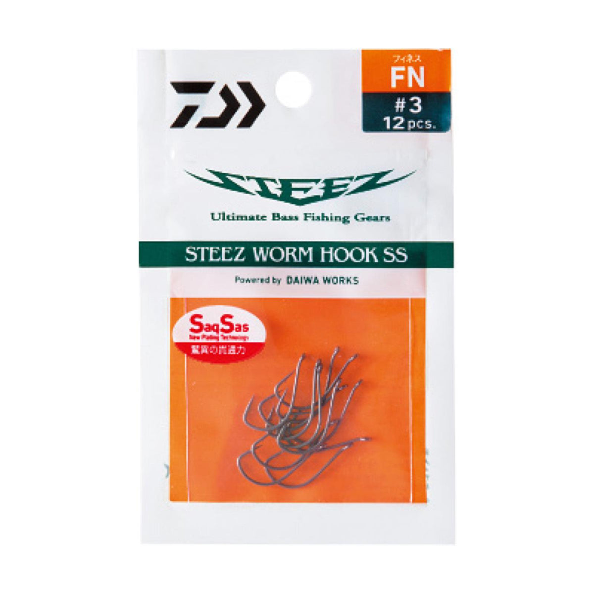 STEEZ WORM HOOK SS FN - DAIWA