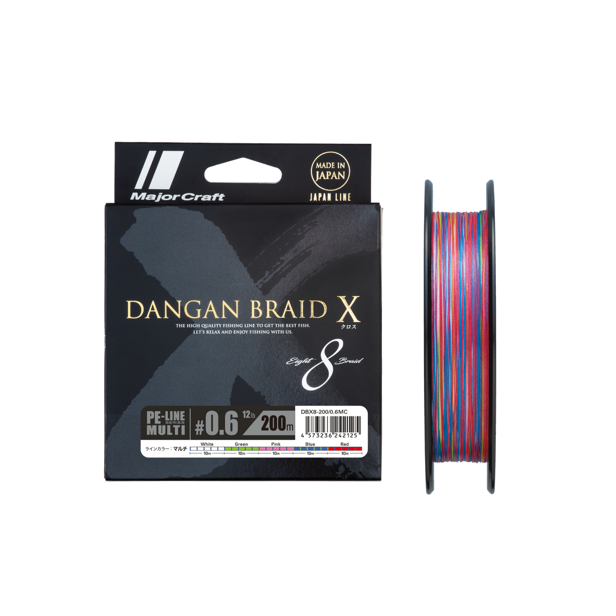 DANGAN BRAID CROSS Eging X8 - Major Craft