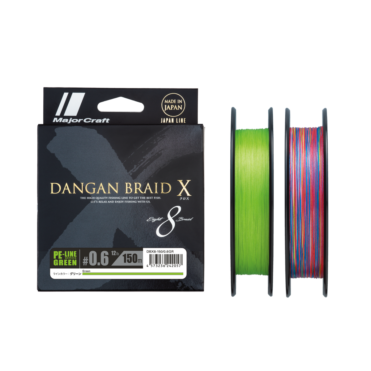 DANGAN BRAID CROSS X8 - Major Craft