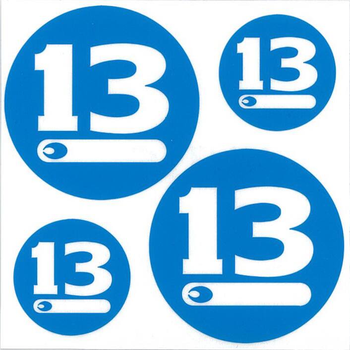 Decal 13CIRCLE 50/30 - BREADEN