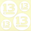 Decal 13CIRCLE 50/30 - BREADEN