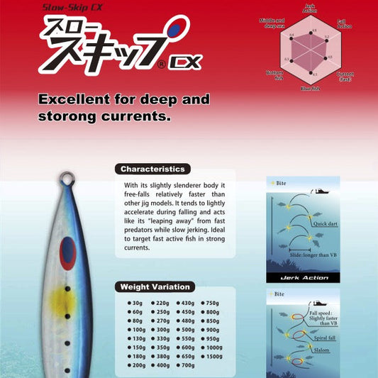 Slow Skip CX 850g - DEEP LINER