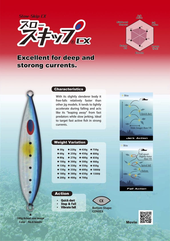 Slow Skip CX 270g - DEEP LINER