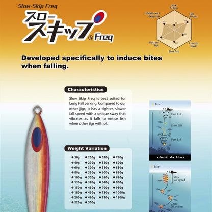 Slow Skip Freq 150g - DEEP LINER