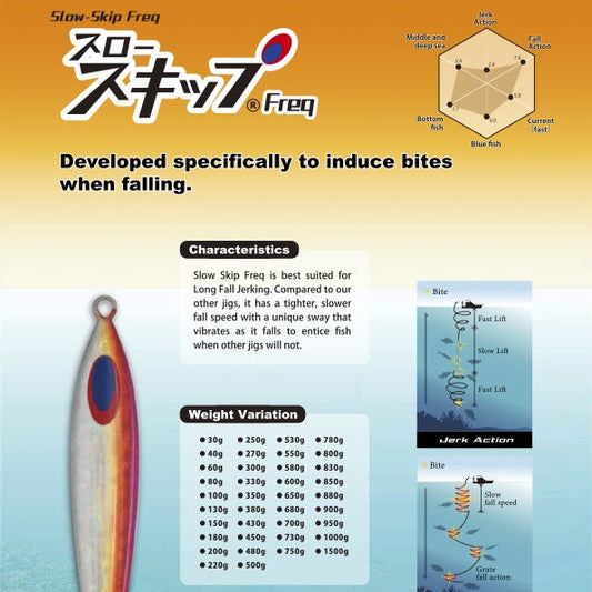 Slow Skip Freq 200g - DEEP LINER