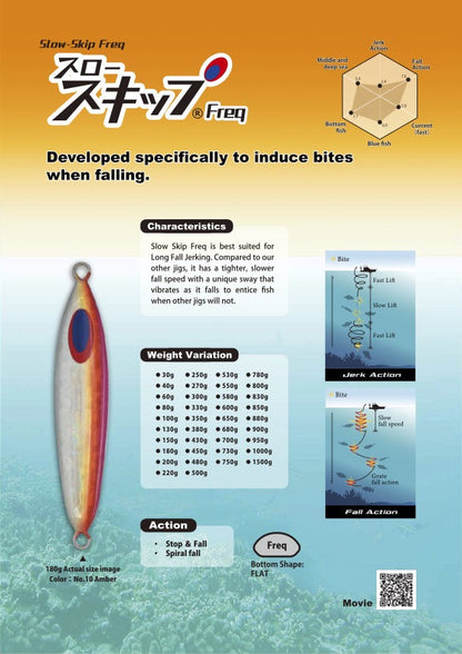 Slow Skip Freq 80g - DEEP LINER