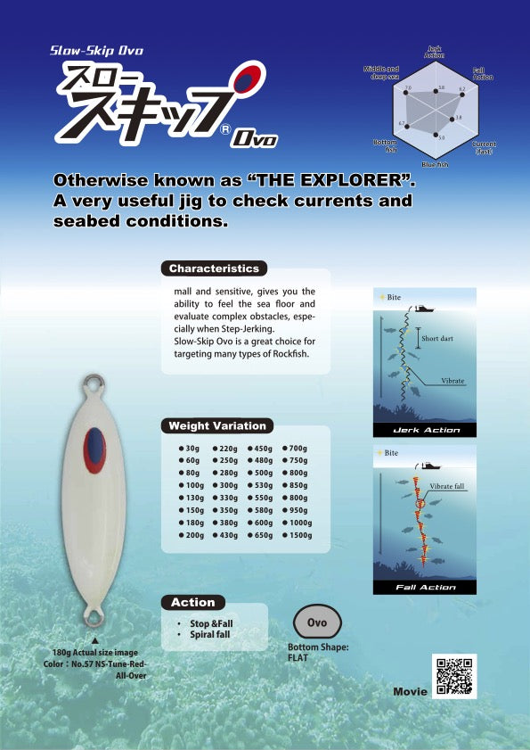 Slow Skip Ovo 580g - DEEP LINER