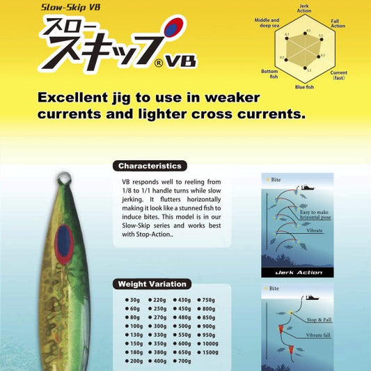 Slow Skip VB 800g - DEEP LINER