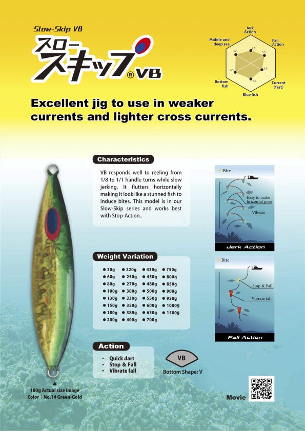 Slow Skip VB 550g - DEEP LINER