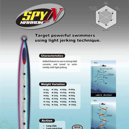 SPY NARROW 130g - DEEP LINER