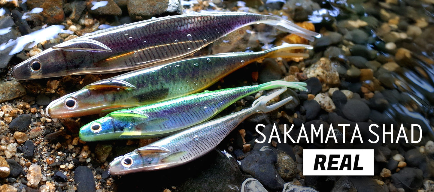 SAKAMATA SHAD REAL 7.0inch - deps