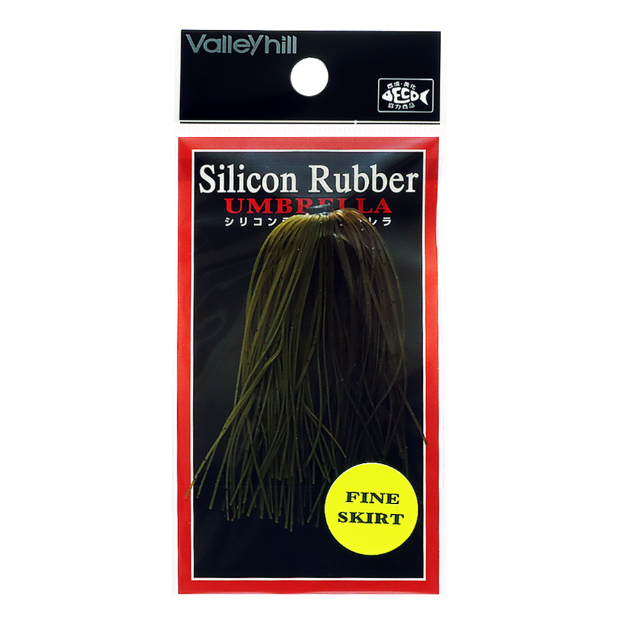 Silicone Rubber   Umbrella   Fine Rubber Jig Colors - Valleyhill
