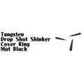 Studio100 Tungsten Drop Shot Cover Ring Matte Black - ENGINE