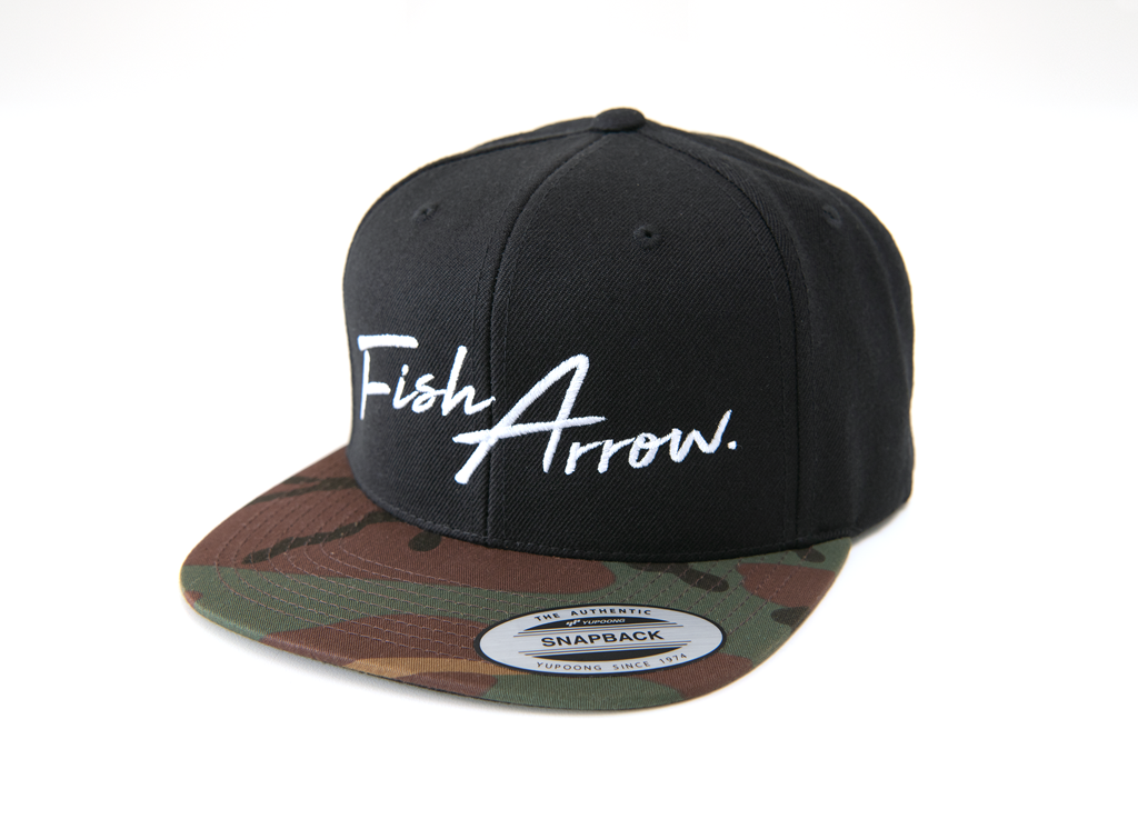 LOGO FLAT CAP - Fish Arrow
