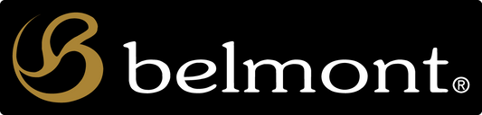 belmont logo sticker Large(BK) - Belmont