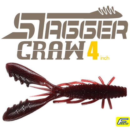 STAGGER Craw 4.0inch - HIDEUP