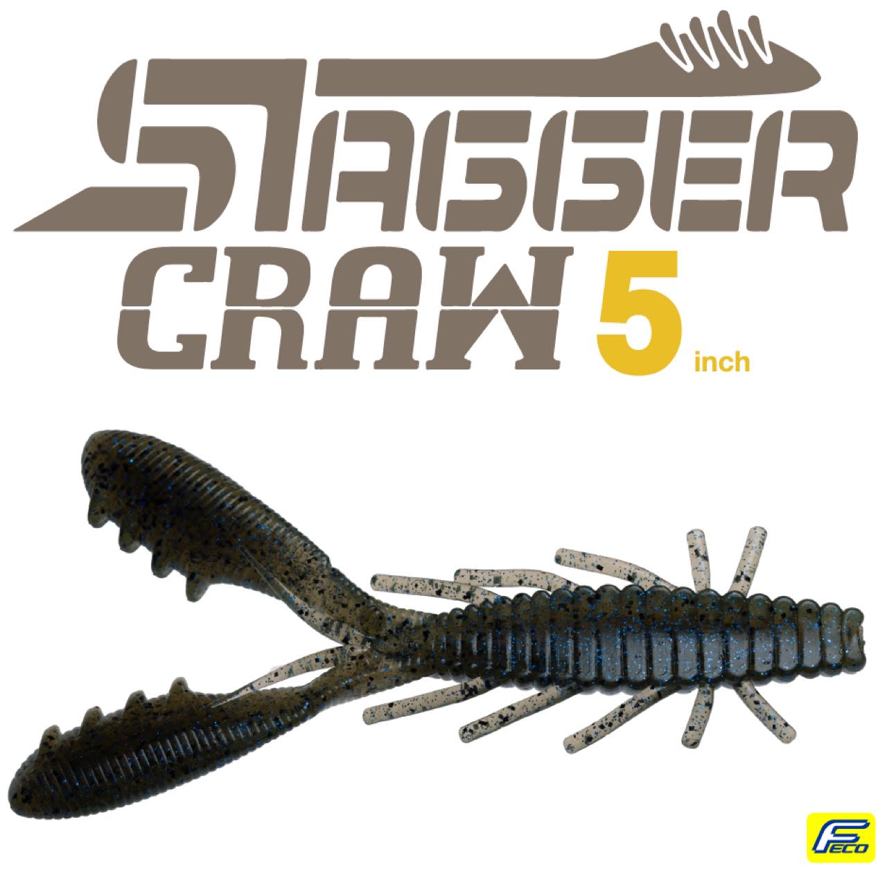 STAGGER Craw 5.0inch - HIDEUP