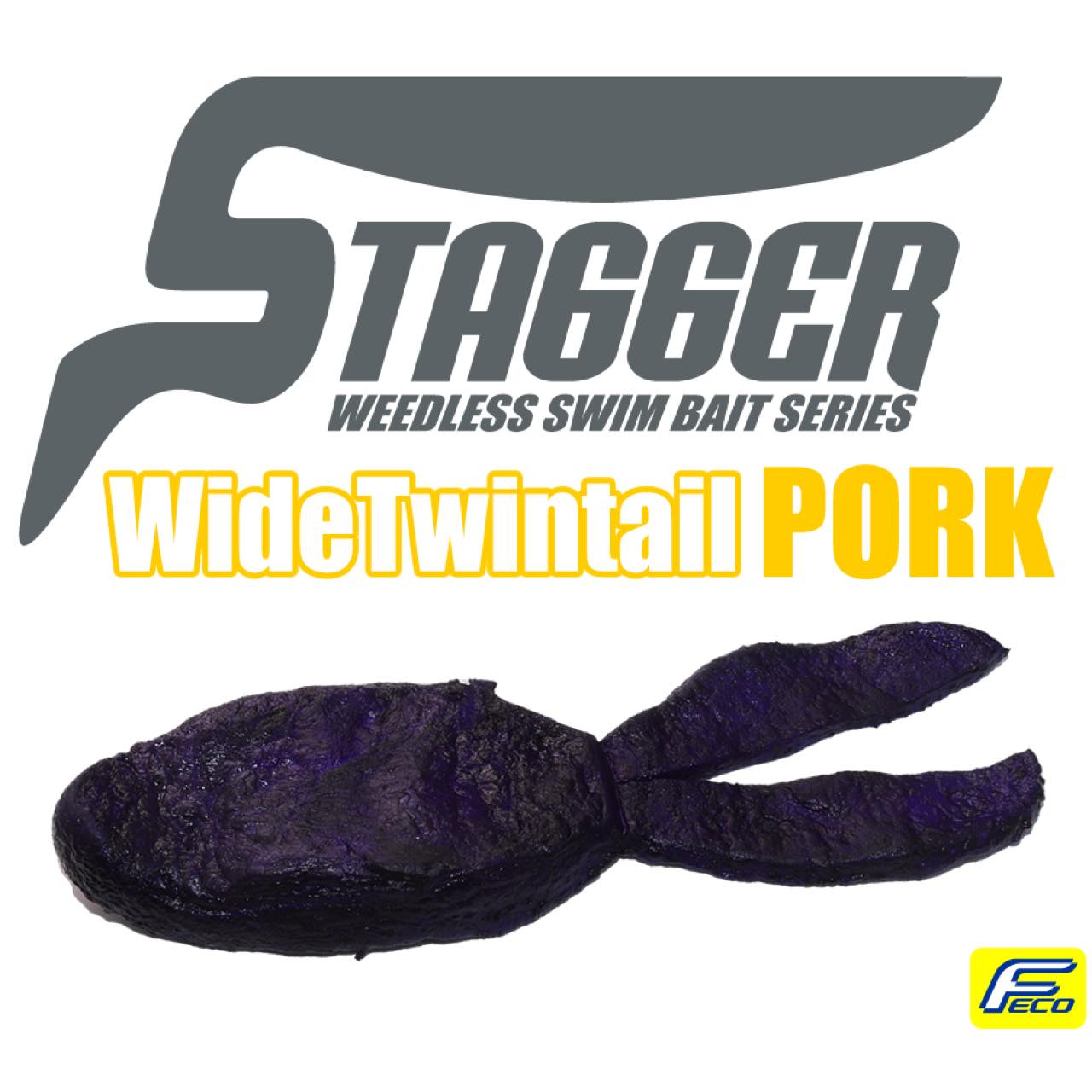 STAGGER Wide Twin Tail Pork - HIDEUP