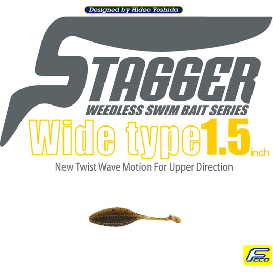 STAGGER Wide type 1.5inch - HIDEUP