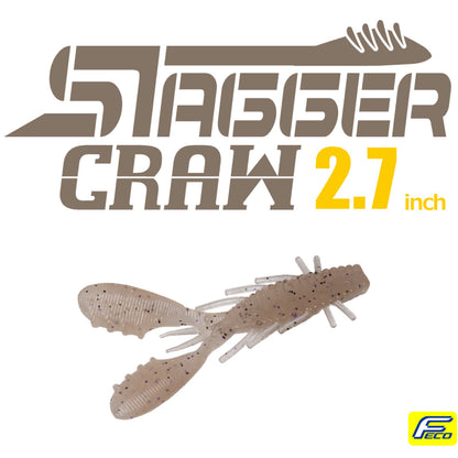 Stagger Craw 2.7inch - HIDEUP