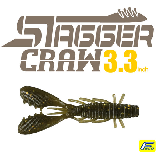 Stagger Craw 3.3inch - HIDEUP