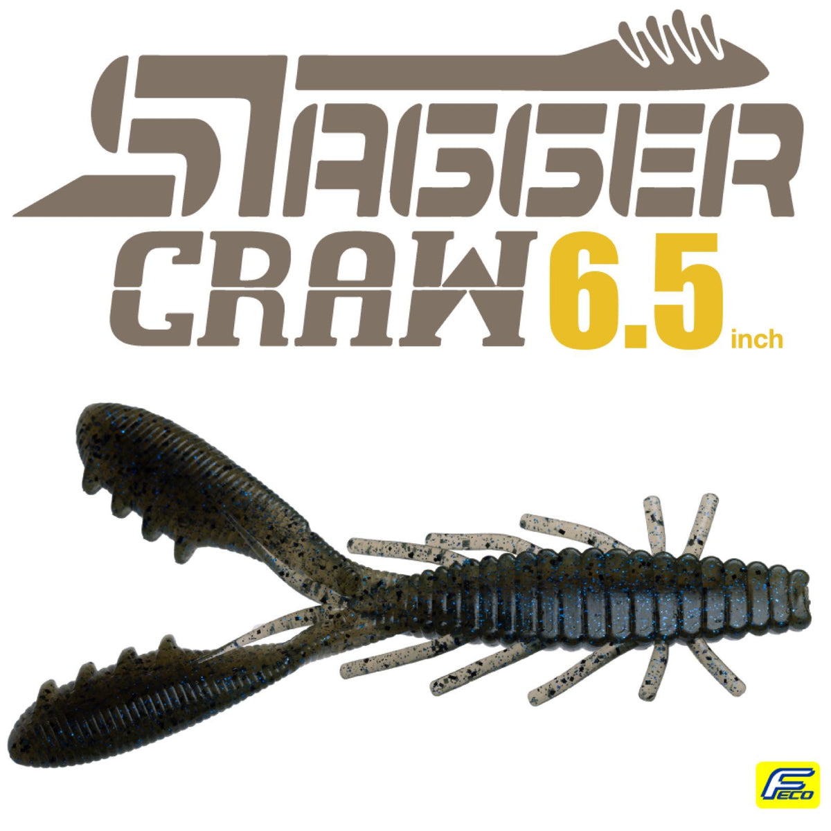 Stagger Craw 6.5inch - HIDEUP