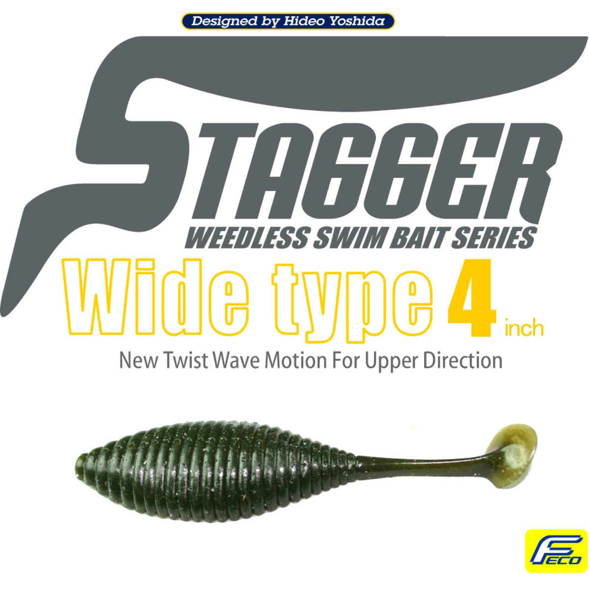Stagger Wide 4" Salt Color - HIDEUP