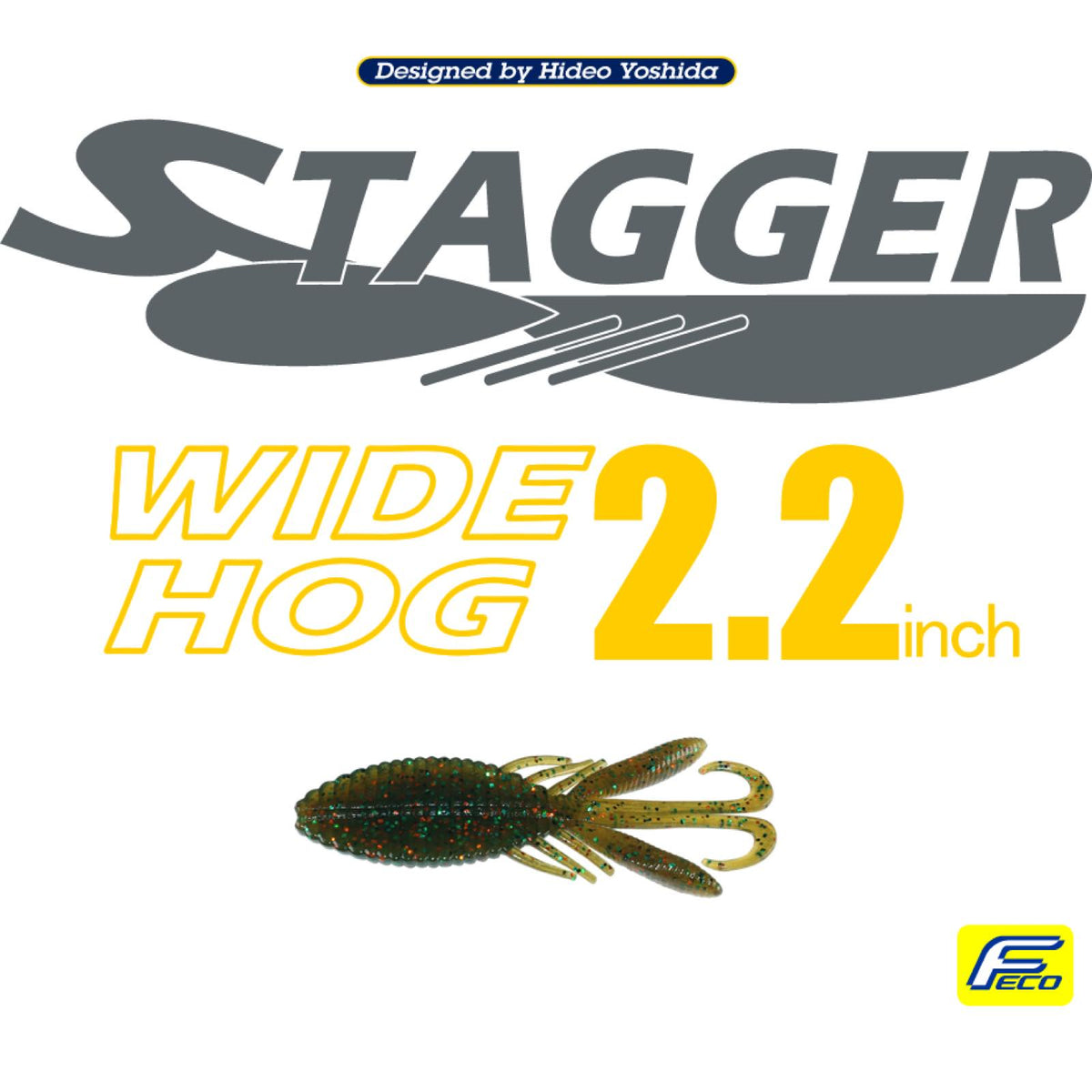 Stagger Wide Hog 2.2inch - HIDEUP