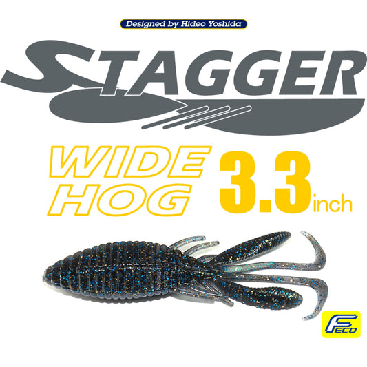 Stagger Wide Hog 3.3inch - HIDEUP