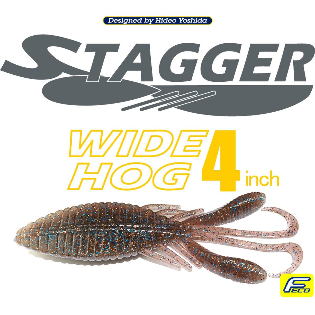 Stagger Wide Hog 4.0inch - HIDEUP