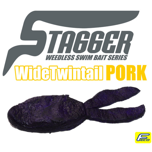 Stagger Wide Twin Tail Pork - HIDEUP