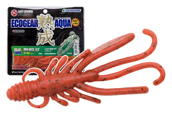 JUKUSEI AQUA Bug Ants 2.0inch (AGED AQUA) - ECOGEAR