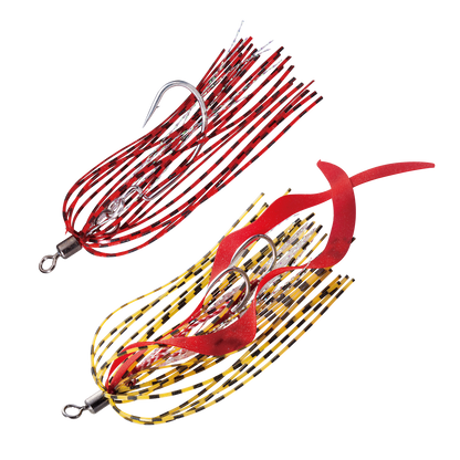 JIG RUBBER THROUGH REPLACEMENT HOOK NECKTIE - Major Craft