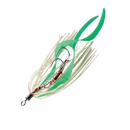 JIG RUBBER THROUGH REPLACEMENT HOOK NECKTIE - Major Craft