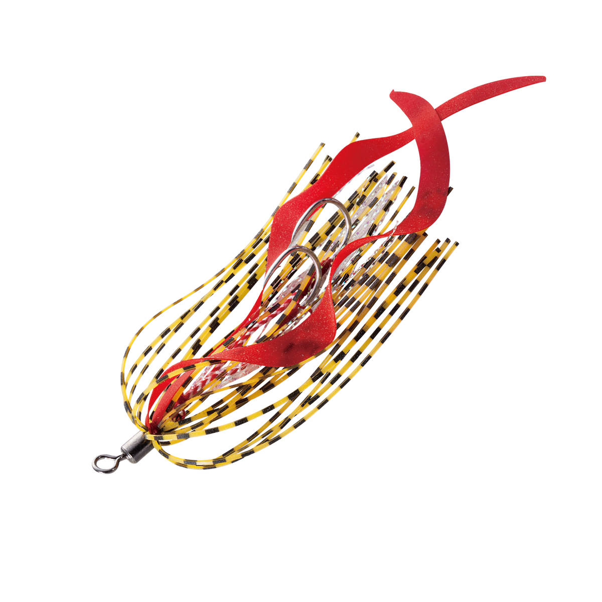 JIG RUBBER THROUGH REPLACEMENT HOOK NECKTIE - Major Craft