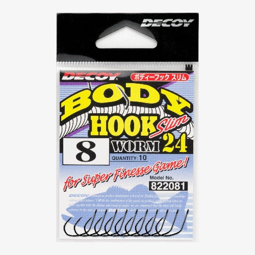 DECOY Body Hook Slim (Worm24) - Katsuichi