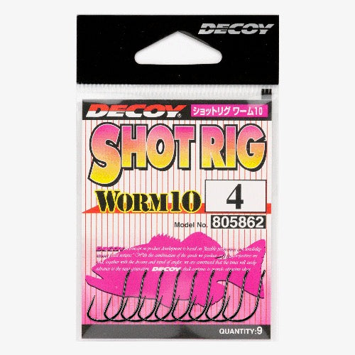 DECOY Shot Rig (Worm10) - Katsuichi