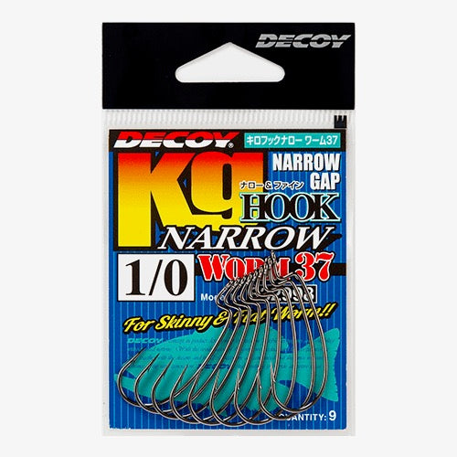 DECOY NEWSIZE Kg Hook Narrow (Worm37) - Katsuichi