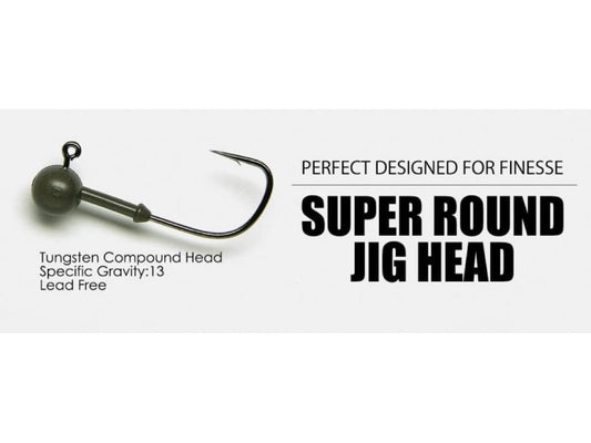 Super Round Jig Head Light Weight - KEITECH