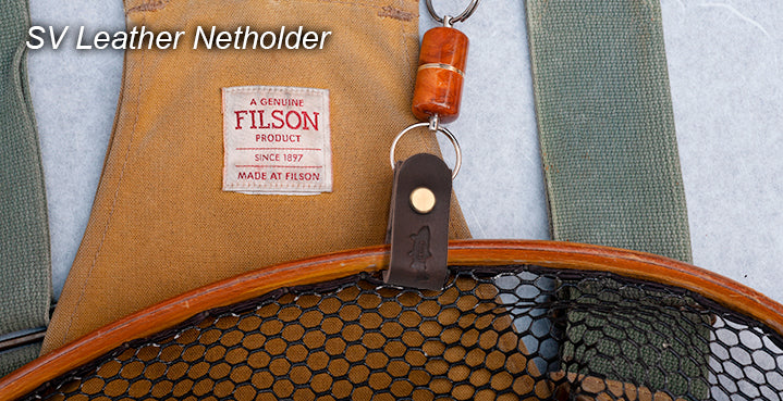 Stream View Leather Net Holder - PALMS