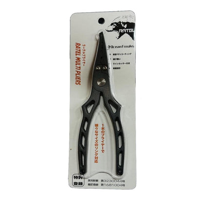 RATEL PLIERS Stainless model - Ocean Freaks