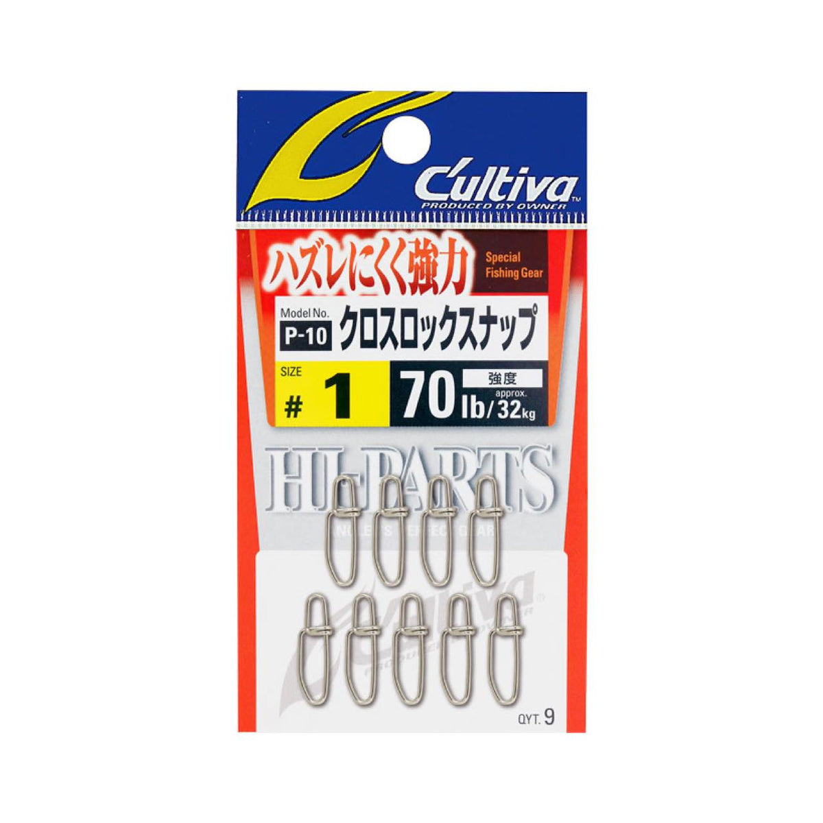 Cultiva Cross Lock Snap P-10 - OWNER
