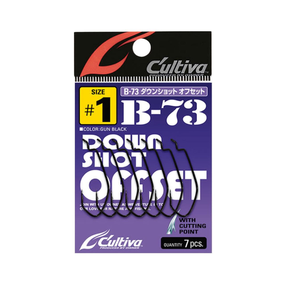 Cultiva Drop Shot Offset B-73 - OWNER