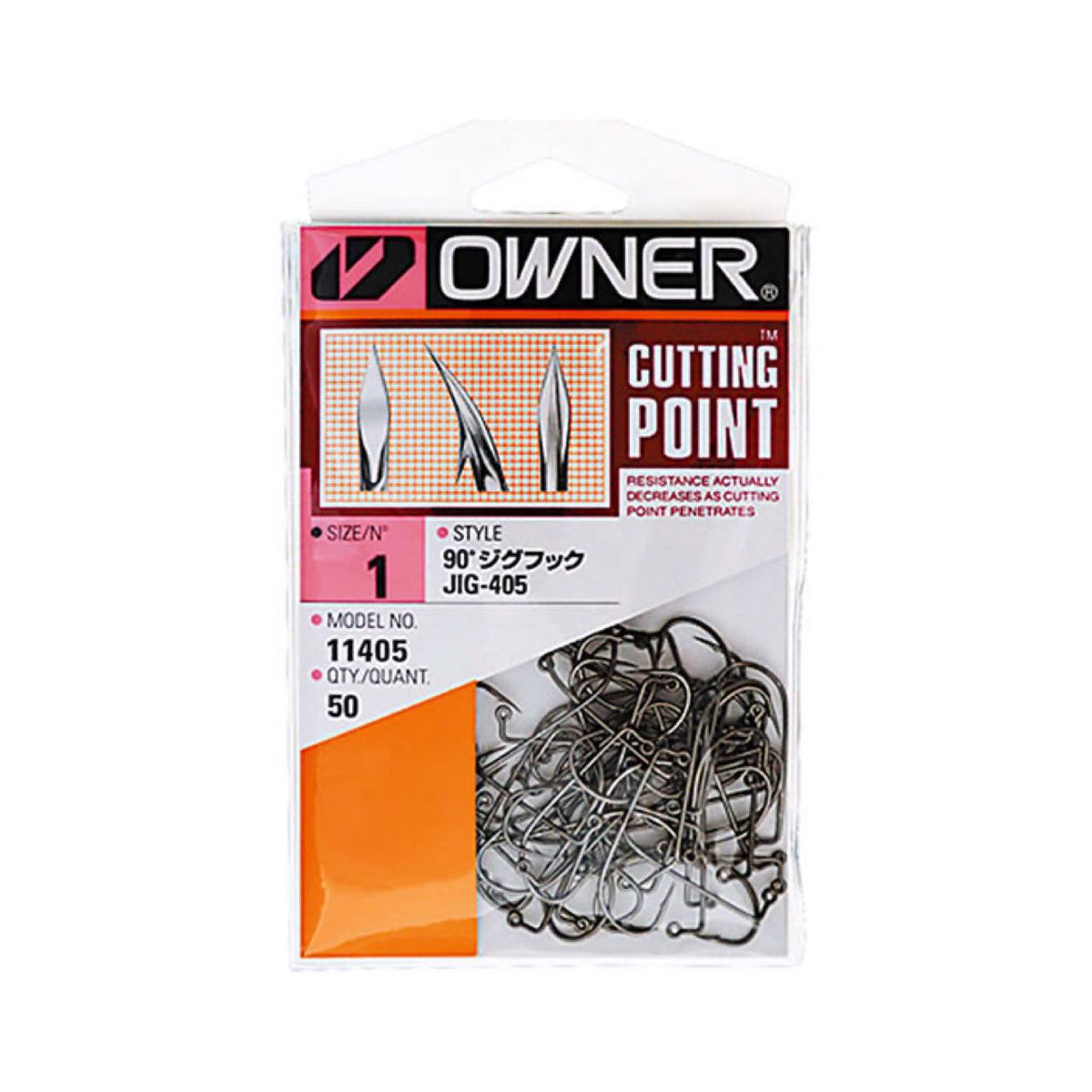 Cultiva OC90° Jig Hook JIG-405 - OWNER
