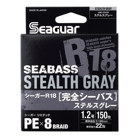 PEX8 SEABASS STEALTH GRAY - Seaguar