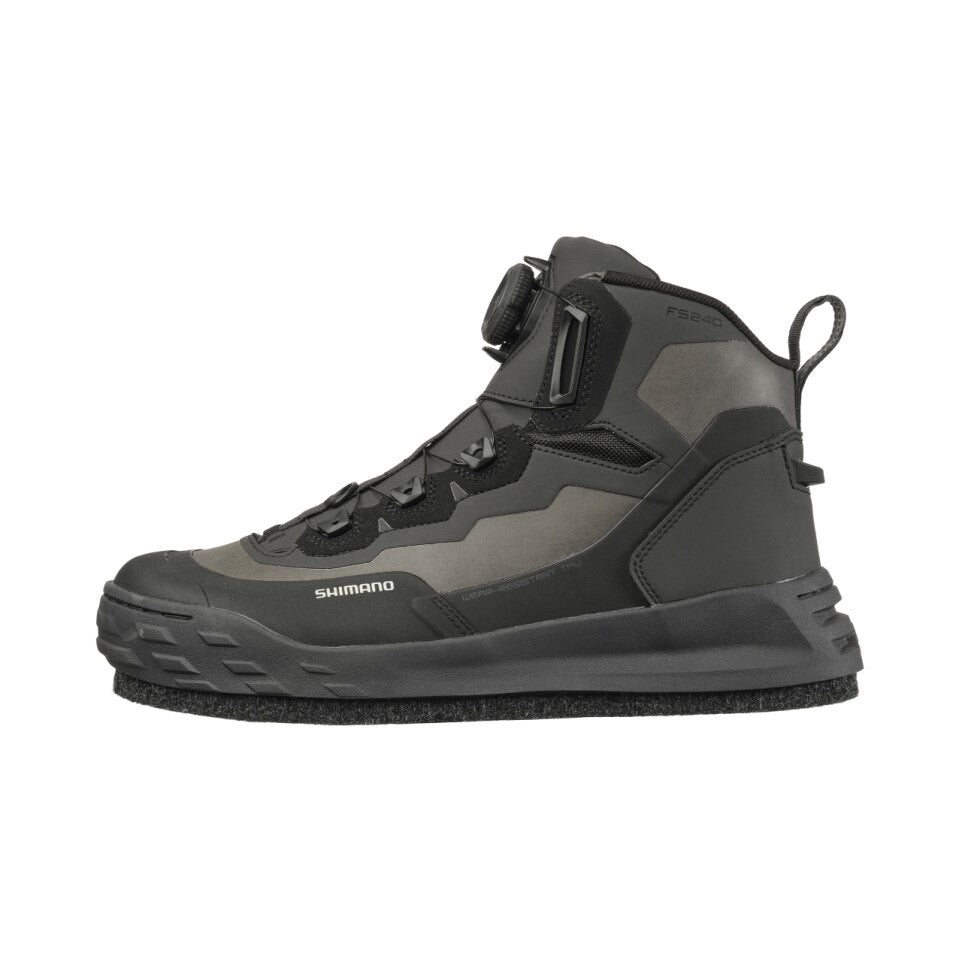 Geo Lock Wading Shoes PRO Cut Felt (FS-240Y) - SHIMANO