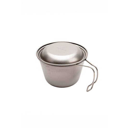 Deep Titanium Backpacker's Cup with Lid - Snow Peak