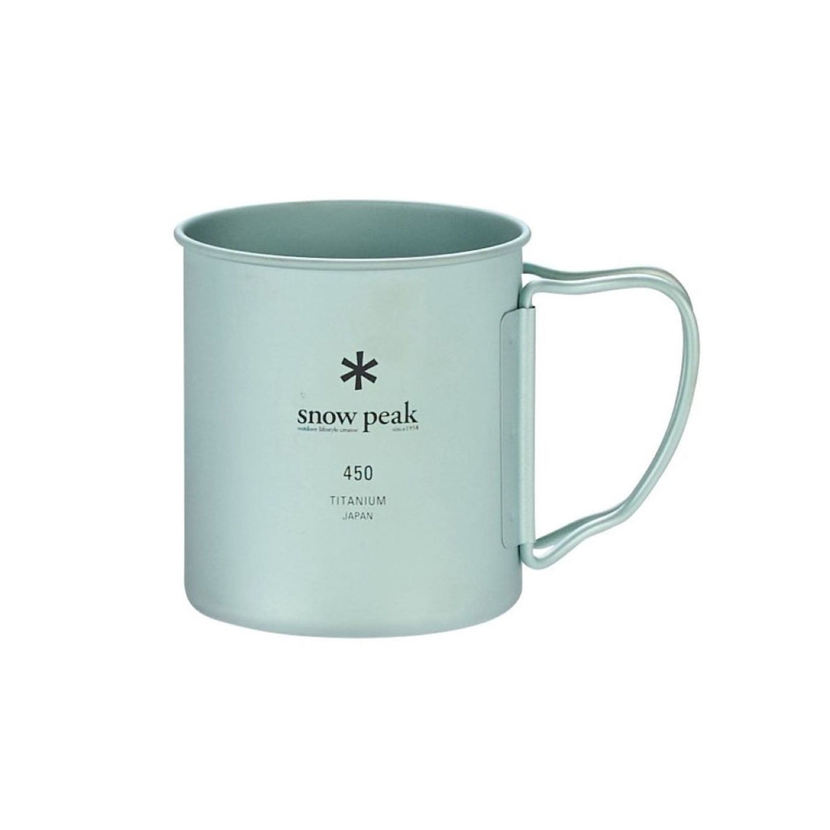 [Snow Peak Fukuyama Limited] Titanium Single Mug 450 FUKUYAMA - Snow Peak
