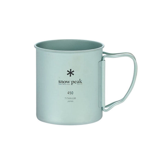 [Snow Peak Fukuyama Limited] Titanium Single Mug 450 FUKUYAMA - Snow Peak